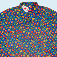 Lade das Bild in den Galerie-Viewer, Signum Hemd "Crazy Pattern" 90er/00er, mehrfarbig, XL/XXL (tagged L)
