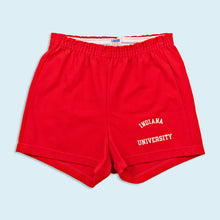 Lade das Bild in den Galerie-Viewer, Champion Shorts "University Indiana" 70er/80er Made in the USA, rot, S
