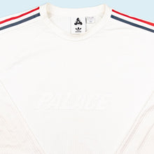 Lade das Bild in den Galerie-Viewer, Adidas x Palace Longsleeve "Waffle Crew" 2016, weiß, XL
