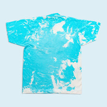 Lade das Bild in den Galerie-Viewer, Screen Stars T-Shirt "Panda Batik" 1986 Made in the USA single stitch, blau, M/L
