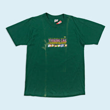 Lade das Bild in den Galerie-Viewer, Anvil T-Shirt "Touring Car" 1996 Made in the USA single stitch, grün, L
