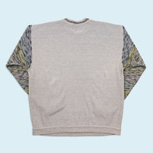 Lade das Bild in den Galerie-Viewer, Carlo Colucci Strickpullover dünn 90er Made in Germany, grau, XL
