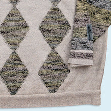 Lade das Bild in den Galerie-Viewer, Carlo Colucci Strickpullover dünn 90er Made in Germany, grau, XL

