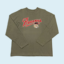 Lade das Bild in den Galerie-Viewer, Hanes Longsleeve "Portland Beavers", grün, XL
