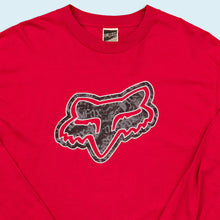Lade das Bild in den Galerie-Viewer, Fox Longsleeve "serial" deadstock 00er, rot, L
