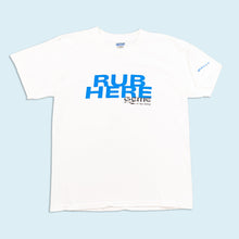 Lade das Bild in den Galerie-Viewer, Gildan Ultra Cotton T-Shirt "Gene of the Lamp" 00er Made in Honduras, weiß, M
