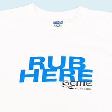 Lade das Bild in den Galerie-Viewer, Gildan Ultra Cotton T-Shirt "Gene of the Lamp" 00er Made in Honduras, weiß, M
