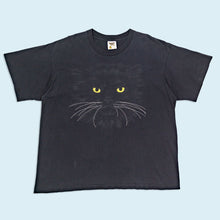Lade das Bild in den Galerie-Viewer, Tennessee River Gold T-Shirt "Cats" 90er Made in the USA single stitch, schwarz, XL
