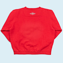 Lade das Bild in den Galerie-Viewer, Sir Benni Miles Sweatshirt "heavy weight" 2000er, rot, L/XL breit
