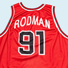 Lade das Bild in den Galerie-Viewer, Champion Trikot "Chicago Bulls Dennis Rodman" 90er, rot, L
