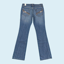 Lade das Bild in den Galerie-Viewer, Fox Denim Hose "Girls Brilliant low waist bootcut" sample 00er, blau, 30/32
