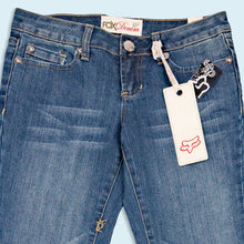 Lade das Bild in den Galerie-Viewer, Fox Denim Hose "Girls Brilliant low waist bootcut" sample 00er, blau, 30/32
