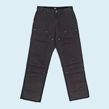 Lade das Bild in den Galerie-Viewer, Dickies Hose "double knee canvas", schwarz, 30/28

