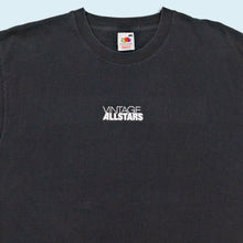 Lade das Bild in den Galerie-Viewer, Fruit of the Loom heavy cotton "Vintage Allstars" 00er, schwarz, M/L
