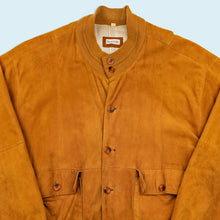 Lade das Bild in den Galerie-Viewer, Boncetti Jacke "echtes Leder" 80er/90er, braun, L/XL
