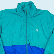 Lade das Bild in den Galerie-Viewer, Belfe Trainingsjacke/Weste 90er Made in Italy, blau, L
