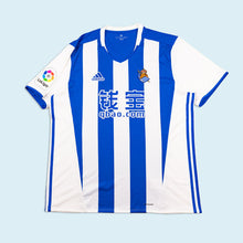 Lade das Bild in den Galerie-Viewer, Adidas Trikot "Real Sociedad San Sebastian" 2016 climacool, blau/weiß, XL
