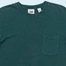 Lade das Bild in den Galerie-Viewer, Lee Sport T-Shirt "Vintage Allstars Pocket Tee" 00er Made in Israel, grün, L

