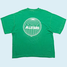 Lade das Bild in den Galerie-Viewer, Etirel T-Shirt "Vintage Allstars" 90er, grün, L/XL boxy
