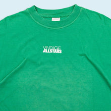 Lade das Bild in den Galerie-Viewer, Etirel T-Shirt "Vintage Allstars" 90er, grün, L/XL boxy
