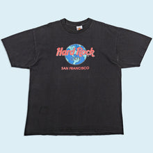 Lade das Bild in den Galerie-Viewer, Hard Rock Cafe T-Shirt "San Francisco" 90er Made in the USA, schwarz, XL
