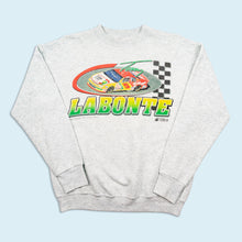 Lade das Bild in den Galerie-Viewer, Fruit of the Loom Best Sweatshirt "La Bonte Kelloggs" 1999, grau, M
