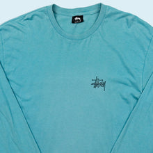Lade das Bild in den Galerie-Viewer, Stüssy x Patta Longsleeve "Worldwide" Made in Mexico, blau, XXL schmal
