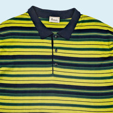 Lade das Bild in den Galerie-Viewer, Harrods Knightsbridge Poloshirt "gestrickt" 80er/90er, grün, XL/XXL
