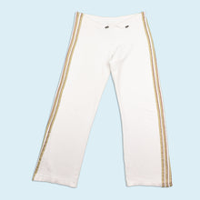 Lade das Bild in den Galerie-Viewer, Adidas Trainingshose "wide leg" 2000er, weiß, M/L
