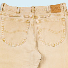 Lade das Bild in den Galerie-Viewer, Lee Hose 90er/00er, beige, 32/32

