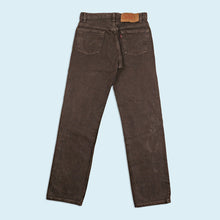 Lade das Bild in den Galerie-Viewer, Levis Hose "501" 1995 Made in the USA, braun, 30/30
