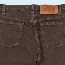 Lade das Bild in den Galerie-Viewer, Levis Hose "501" 1995 Made in the USA, braun, 30/30
