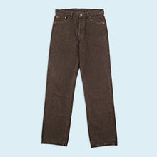 Lade das Bild in den Galerie-Viewer, Levis Hose "501" 1995 Made in the USA, braun, 30/30
