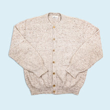 Lade das Bild in den Galerie-Viewer, LH Design Strickjacke 80er/90er, grau, L
