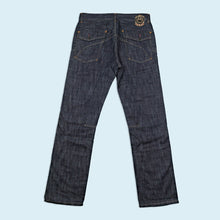 Lade das Bild in den Galerie-Viewer, Fox Denim Hose "deadstock sample" 00er, blau, 34/32
