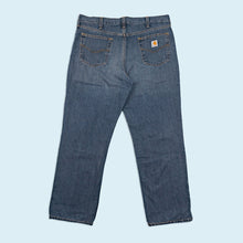 Lade das Bild in den Galerie-Viewer, Carhartt Hose "relaxed fit" Made in Mexico, blau, 40/30
