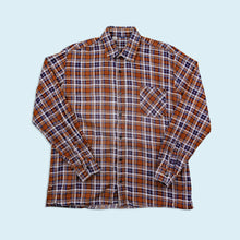 Lade das Bild in den Galerie-Viewer, Hemd "flanell" 90er/00er, braun, M/L
