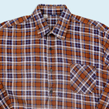 Lade das Bild in den Galerie-Viewer, Hemd "flanell" 90er/00er, braun, M/L
