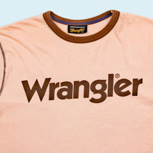 Lade das Bild in den Galerie-Viewer, Wrangler T-Shirt "ringer", beige/braun, S/M

