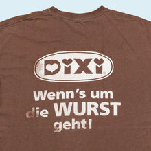 Lade das Bild in den Galerie-Viewer, Fruit of the Loom T-Shirt "DIXI" 00er, braun, M/L
