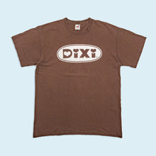 Lade das Bild in den Galerie-Viewer, Fruit of the Loom T-Shirt "DIXI" 00er, braun, M/L
