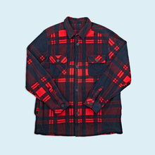 Lade das Bild in den Galerie-Viewer, Fleece Hemd, rot, L/XL
