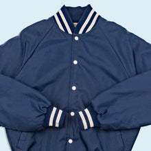 Lade das Bild in den Galerie-Viewer, Eagle Athletic Satin Bomberjacke "Buick Great Falls" 80er Made in the USA, blau, M
