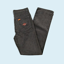 Lade das Bild in den Galerie-Viewer, Ritt Hose "breitcord straight leg" 80er/90er Made in Italy, grau, 28/31
