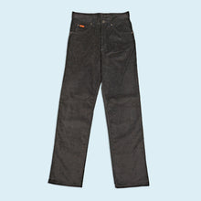 Lade das Bild in den Galerie-Viewer, Ritt Hose "breitcord straight leg" 80er/90er Made in Italy, grau, 28/31
