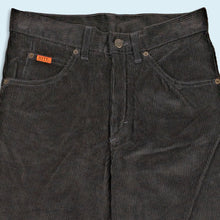 Lade das Bild in den Galerie-Viewer, Ritt Hose "breitcord straight leg" 80er/90er Made in Italy, grau, 28/31
