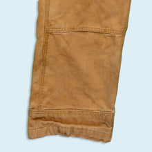 Lade das Bild in den Galerie-Viewer, Carhartt Latzhose "double knee carpenter" Made in Nicaragua, braun, 38/30
