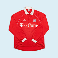 Lade das Bild in den Galerie-Viewer, Adidas langarm Trikot "FC Bayern München" 2005, rot, M
