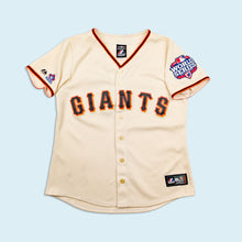 Lade das Bild in den Galerie-Viewer, Majestic Trikot "San Francisco Giants  Buster Posey" World Series 2012 Made in the USA, beige, M Damen
