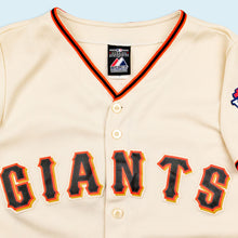 Lade das Bild in den Galerie-Viewer, Majestic Trikot "San Francisco Giants  Buster Posey" World Series 2012 Made in the USA, beige, M Damen
